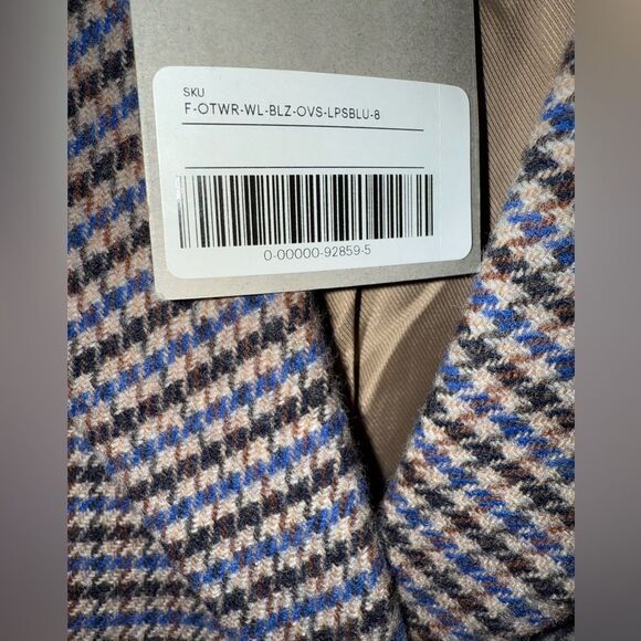 Everlane The Rewool Oversized Blazer Size 8 - Picture 8 of 12